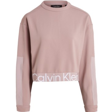 Calvin Klein Performance Effect Φούτερ προπόνησης Γυναικείο Ροζ (00GWS3W303-8HR)