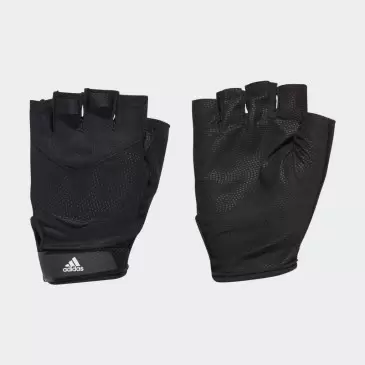 Adidas Graphic Training Ανδρικά Αθλητικά Γάντια Γυμναστηρίου (HA5554) Μαύρα