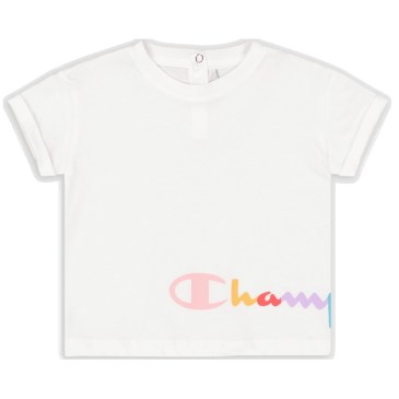 Champion Μπλούζα για κορίτσι Λευκή (404686-WW001)