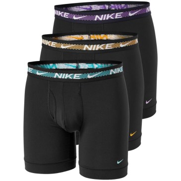 Nike Men's Dri-Fit Ultra Stretch Micro Ανδρικά Εσώρουχα 3-Pack Trunk - Black (00KE1152-2ND)