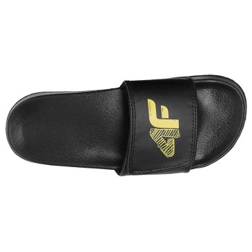 4F Boy's Flip-Flops Μαύρες παιδικές παντόφλες (HJL22-JKLM003-21S)