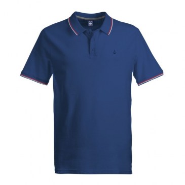 Scuola Nautica Italiana Ανδρικό Polo T-Shirt (018862-Blu) Σκούρο Μπλε